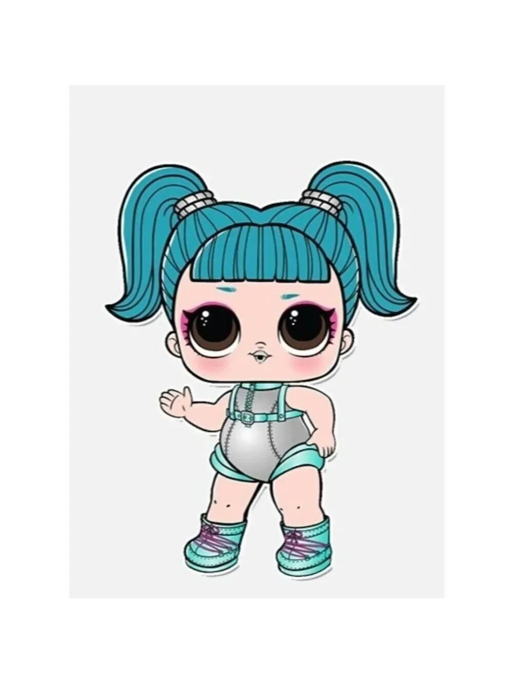 Original LOL Surprise Confetti Pop Glamstronaut Ultra Rare Doll Color Change